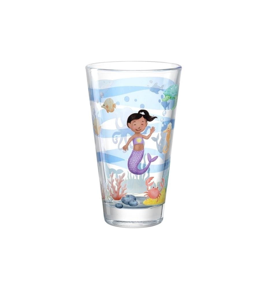 LEONARDO - Verre à boire pour enfants Avventura 300 ml, 6 pièces, Mer