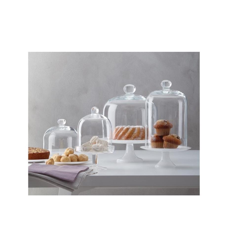 LEONARDO - Capot en verre Cupola 29 cm, Transparent