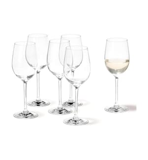 LEONARDO - Verre à vin blanc Ciao+ 300 ml, 6 Pièce/s, Transparent
