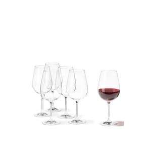 LEONARDO - Verre à vin rouge Tivoli 700 ml, 6 Pièce/s, Transparent