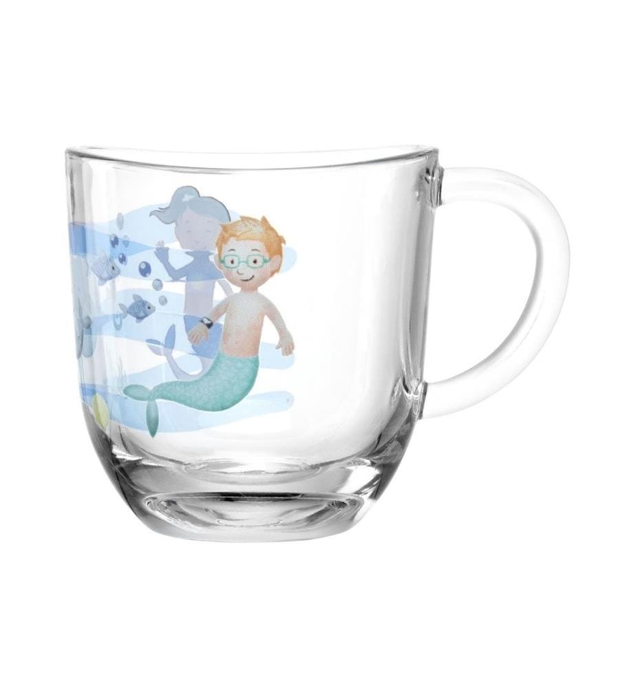 LEONARDO - Tasse pour enfants Avvenutura 280 ml, 6 pièces, Mer