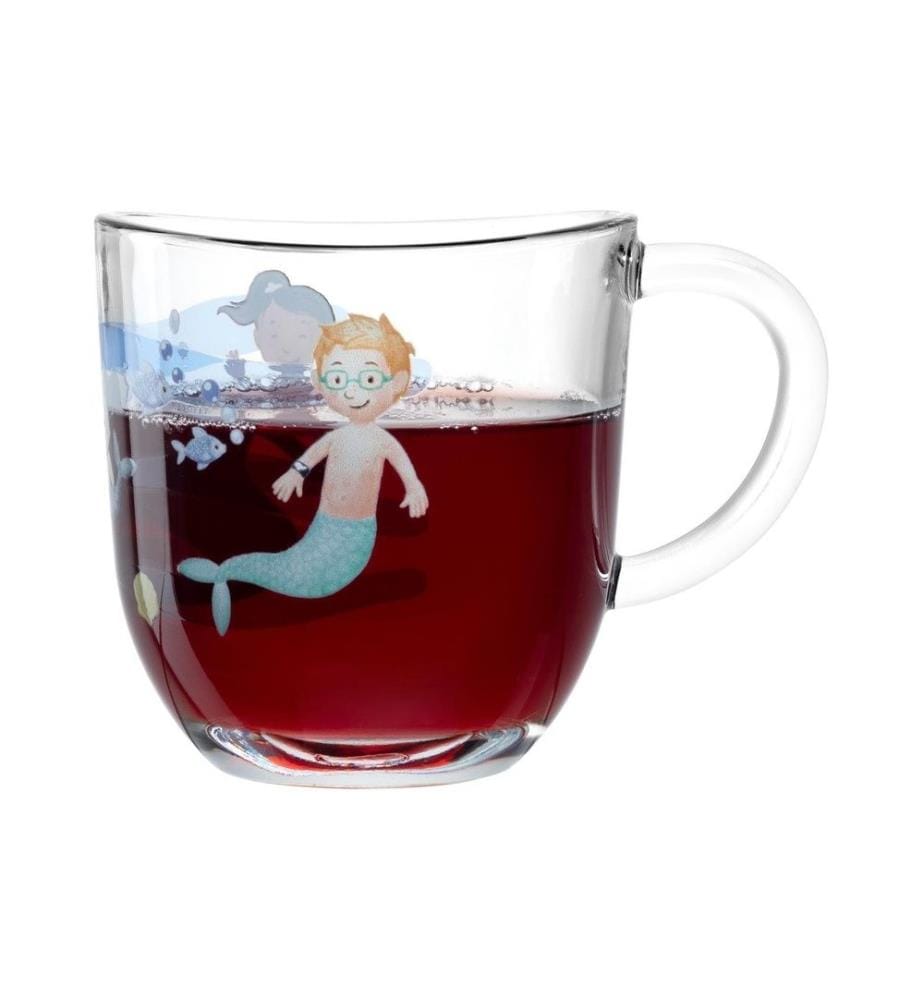 LEONARDO - Tasse pour enfants Avvenutura 280 ml, 6 pièces, Mer