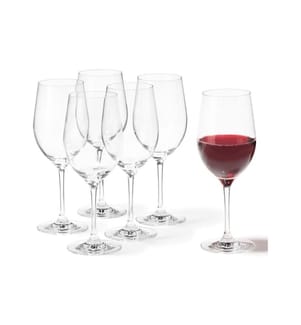 LEONARDO - Verre à vin rouge Ciao+ 430 ml, 6 Pièce/s, Transparent