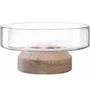 LEONARDO - Dekoschale Legno Nature/Transparent