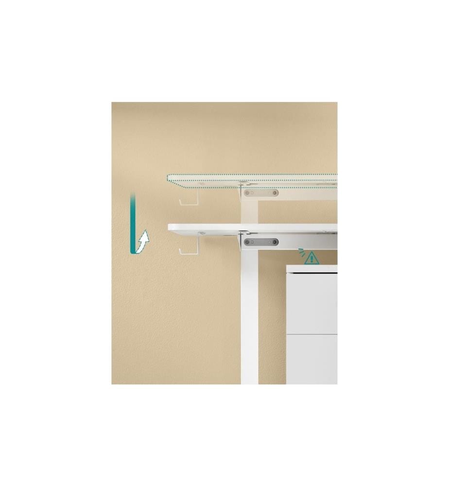 Songmics - Table haute 120 x 60 cm, réglable en hauteur