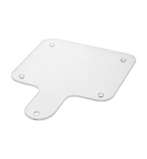 Planche à découper en forme de pagaie - Transparent