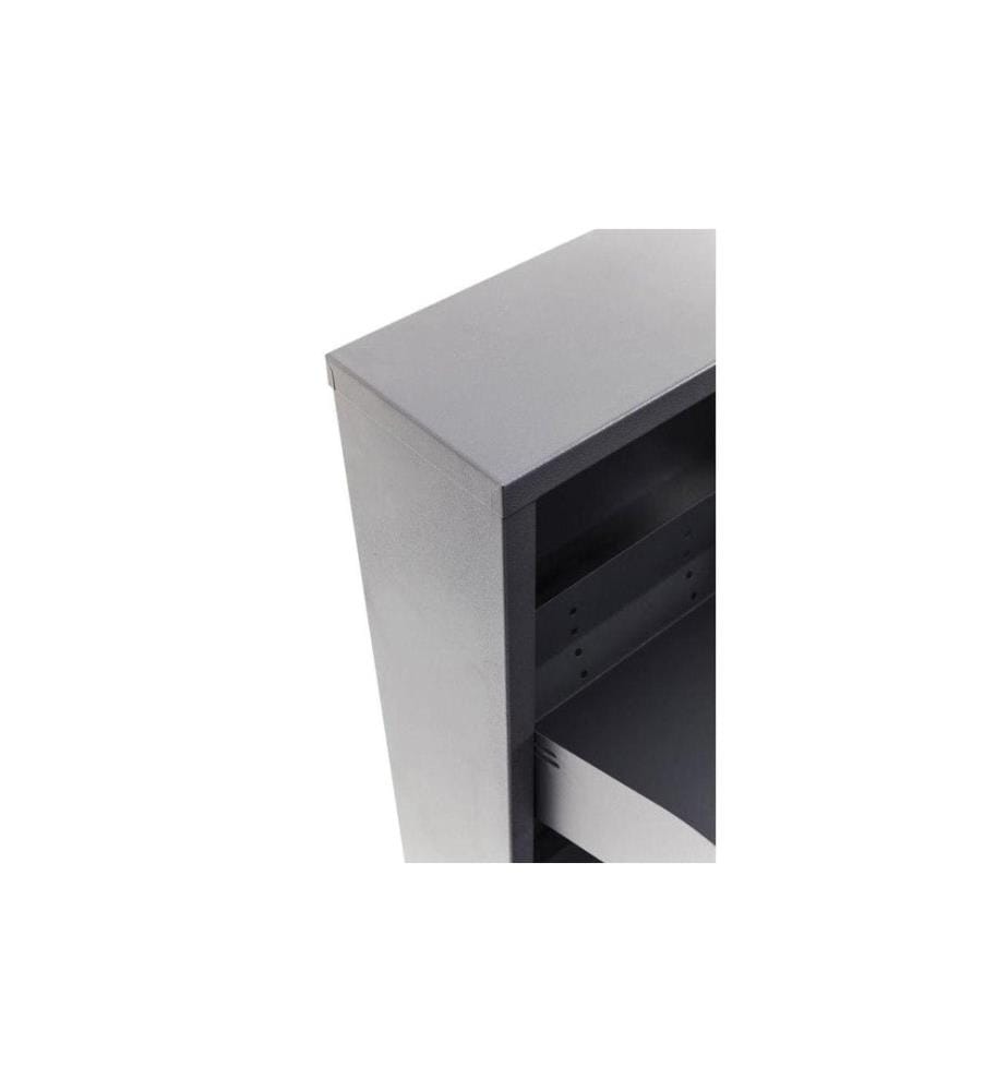 Kare Schuhschrank Caruso 100 x 50 cm, Anthrazit