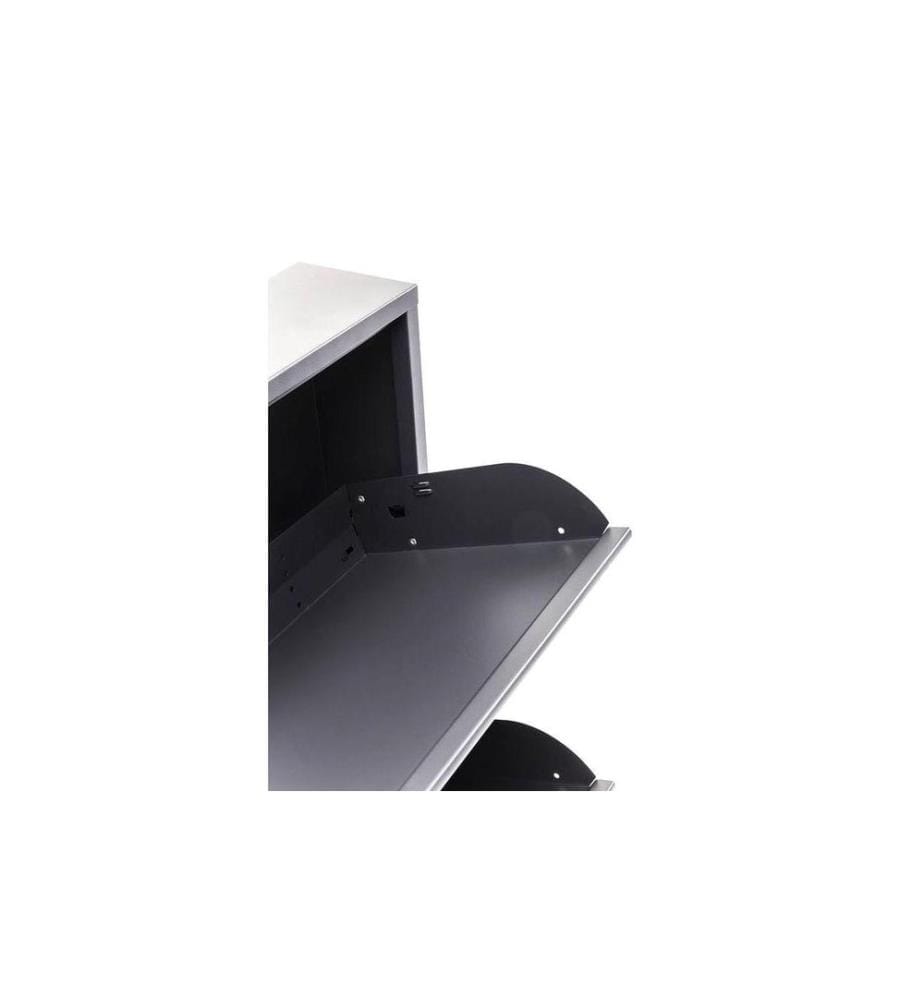 Kare Schuhschrank Caruso 100 x 50 cm, Anthrazit