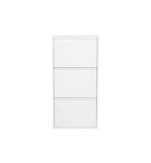 Kare Armoire à chaussures Caruso 100 x 50 cm, Blanc