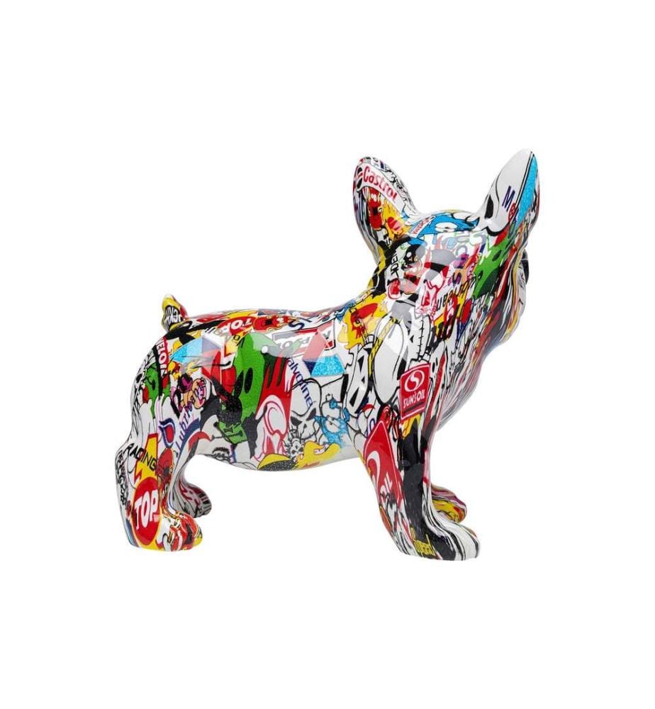 Kare Figure décorative Comic Dog Glasses 15 cm