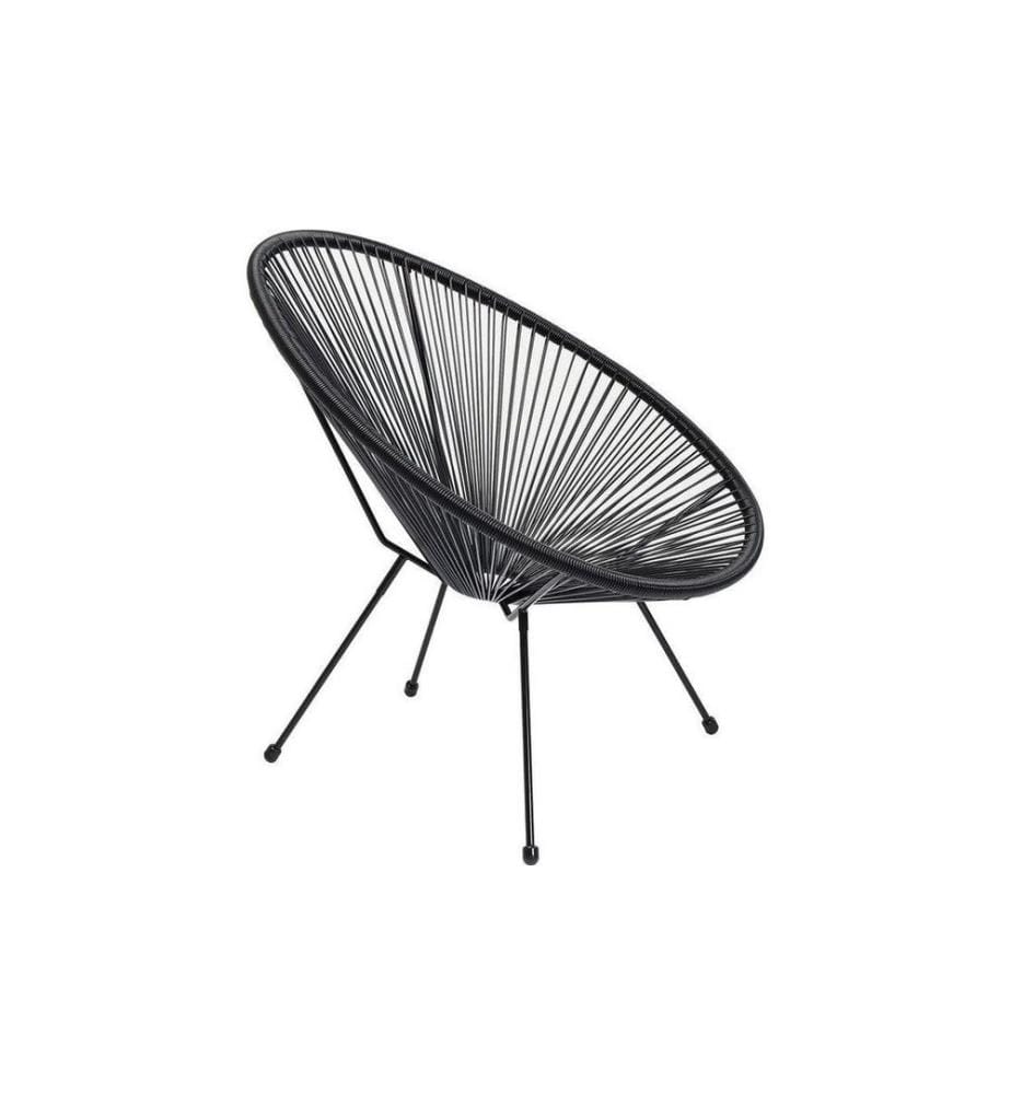 Kare Stuhl Acapulco Schwarz