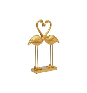 Kare Figure décorative Flamingo Love 39 cm