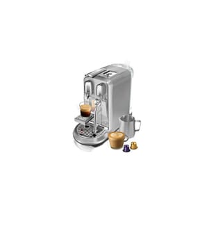 SAGE - Machine à café Nespresso Creatista Plus SNE800BSS Argenté