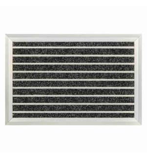 RELAXDAYS - Tapis de sol Aluminium 40 cm x 60 cm, Noir/Argenté