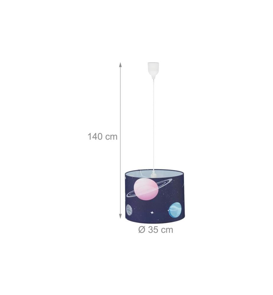 RELAXDAYS - Lampe suspendue Planètes