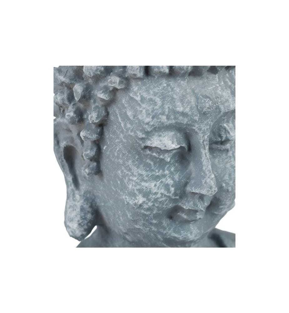 RELAXDAYS - Figure décorative Buddha Gris
