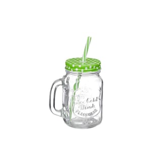 RELAXDAYS - Pichet à boire Summer 500 ml, 8 pièces, Multicolore