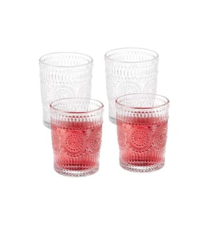 RELAXDAYS - Verre Lot de 4, 300 ml