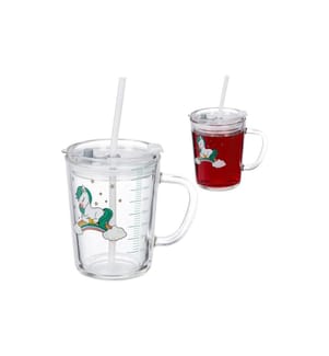 RELAXDAYS - Verre à boire pour enfants 2 pièces, motif cheval