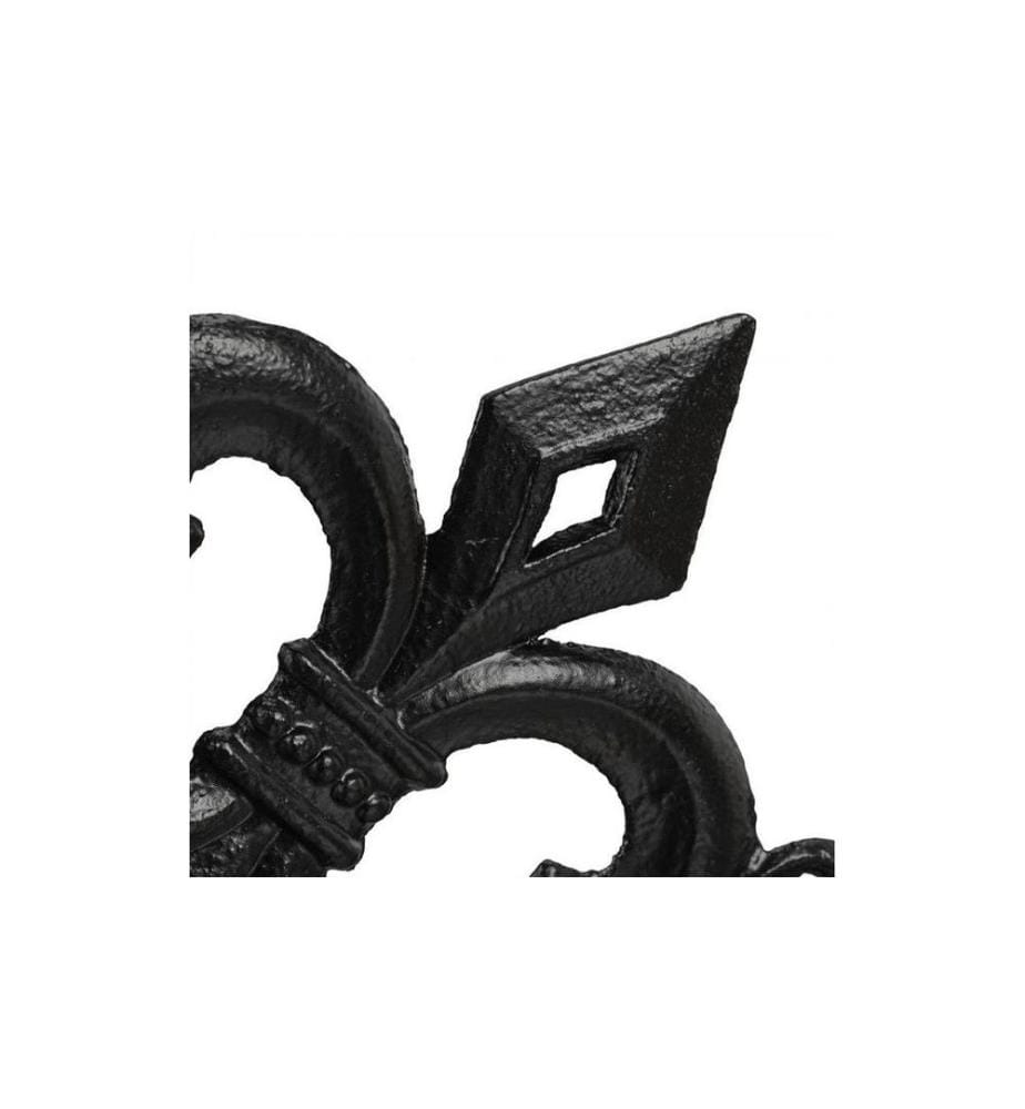 RELAXDAYS - Support d'étagère Antique Lot de 2, Noir