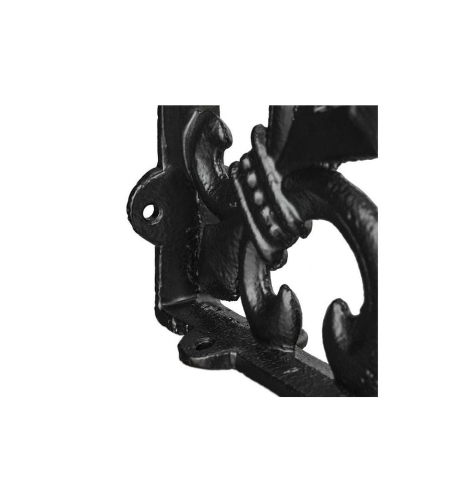RELAXDAYS - Support d'étagère Antique Lot de 2, Noir