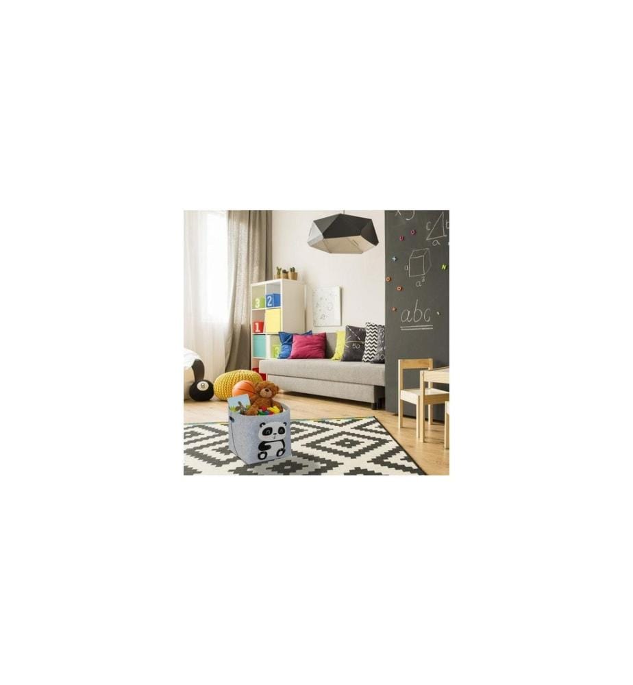 RELAXDAYS - Panier à jouets Panda
