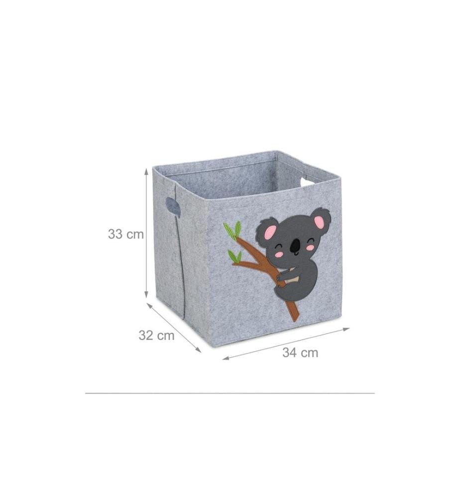 RELAXDAYS - Panier à jouets Koala
