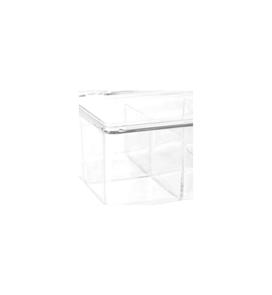 RELAXDAYS - Teebeutel-Box Transparent