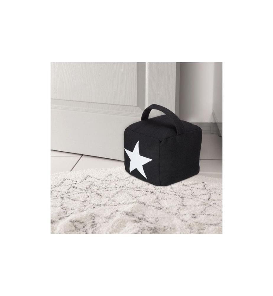 RELAXDAYS - Protection de porte Étoile Noir