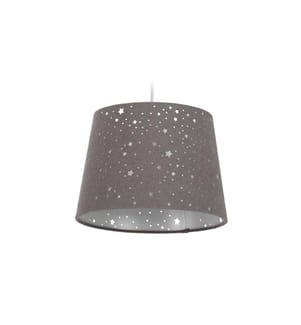 RELAXDAYS - Lampe suspendue Étoiles Gris