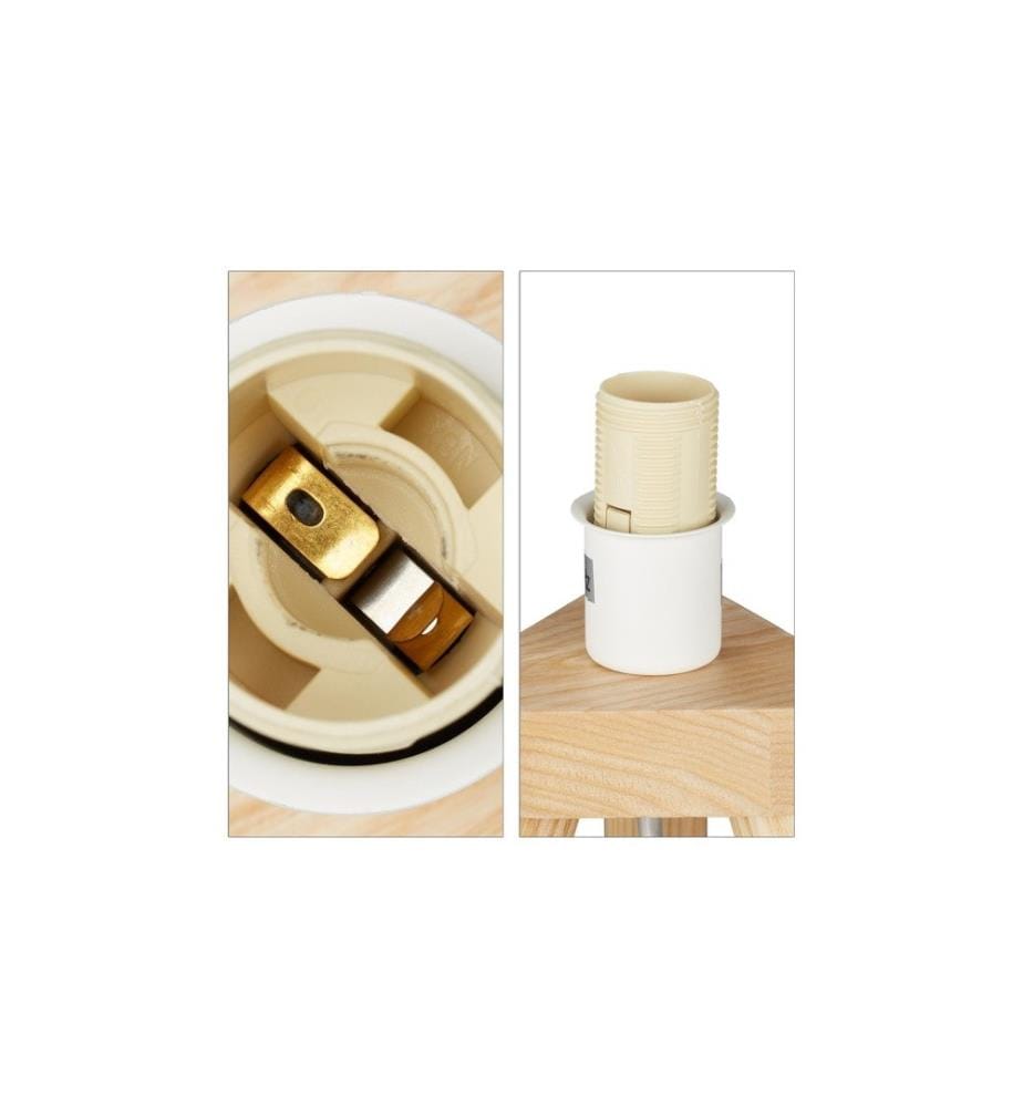 RELAXDAYS - Lampe de table Étoiles Gris