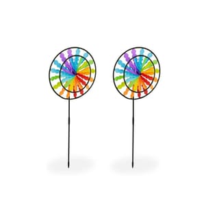 RELAXDAYS - Girouette Arc-en-ciel set de 2 86 cm