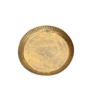 COCON - Assiette or antique, 25 cm