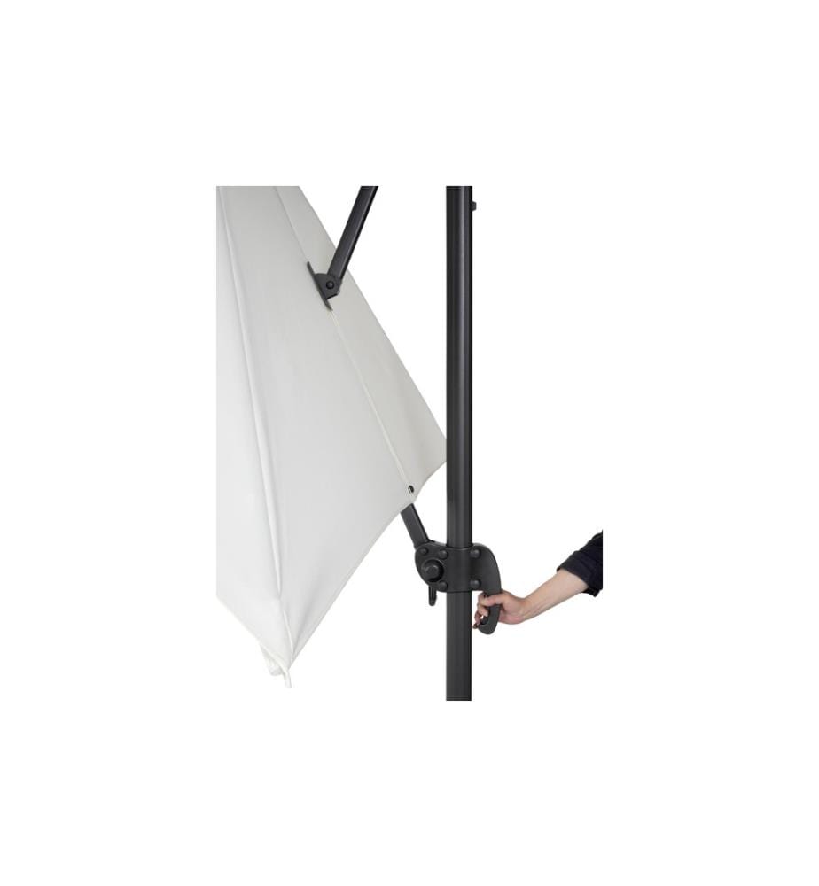COCON - Parasol Mini-Roma, 250 x 250 cm, suspendu, Naturel