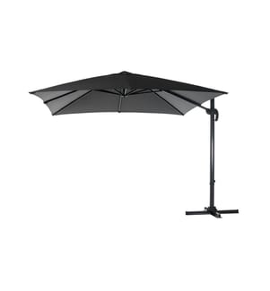 COCON - Parasol TR-031, 300 x 300 cm, suspendu, gris