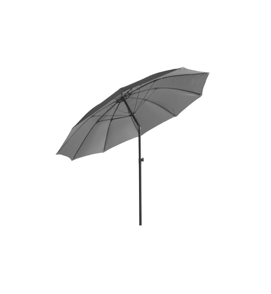 COCON - Sonnenschirm TR-004, Ø 270 cm, Push-up, Grau