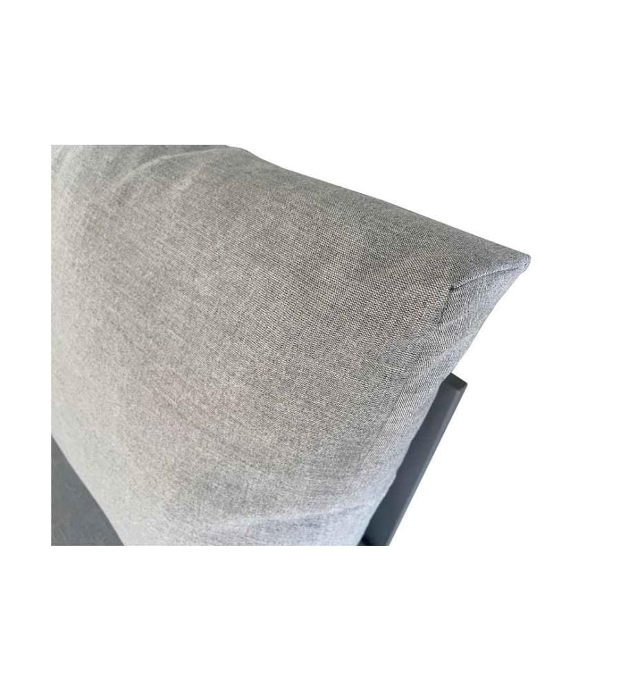 COCON - Loungeset Montreux, Anthrazit/Grau, 4 Sitzplätze
