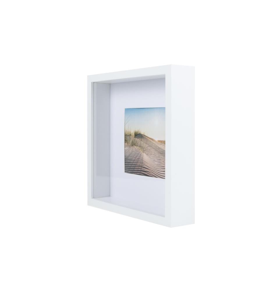 COCON - Cadre photo 25 x 25 cm, Blanc