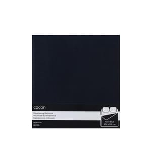 COCON - Housse de duvet Renforcé 200 x 210 cm, Bleu marine