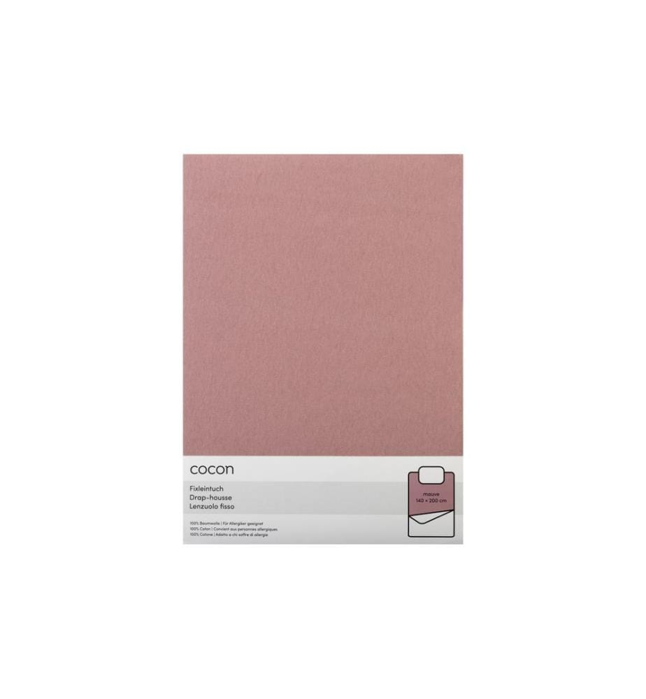 COCON - Fixleintuch 140-160 x 200 cm, Mauve