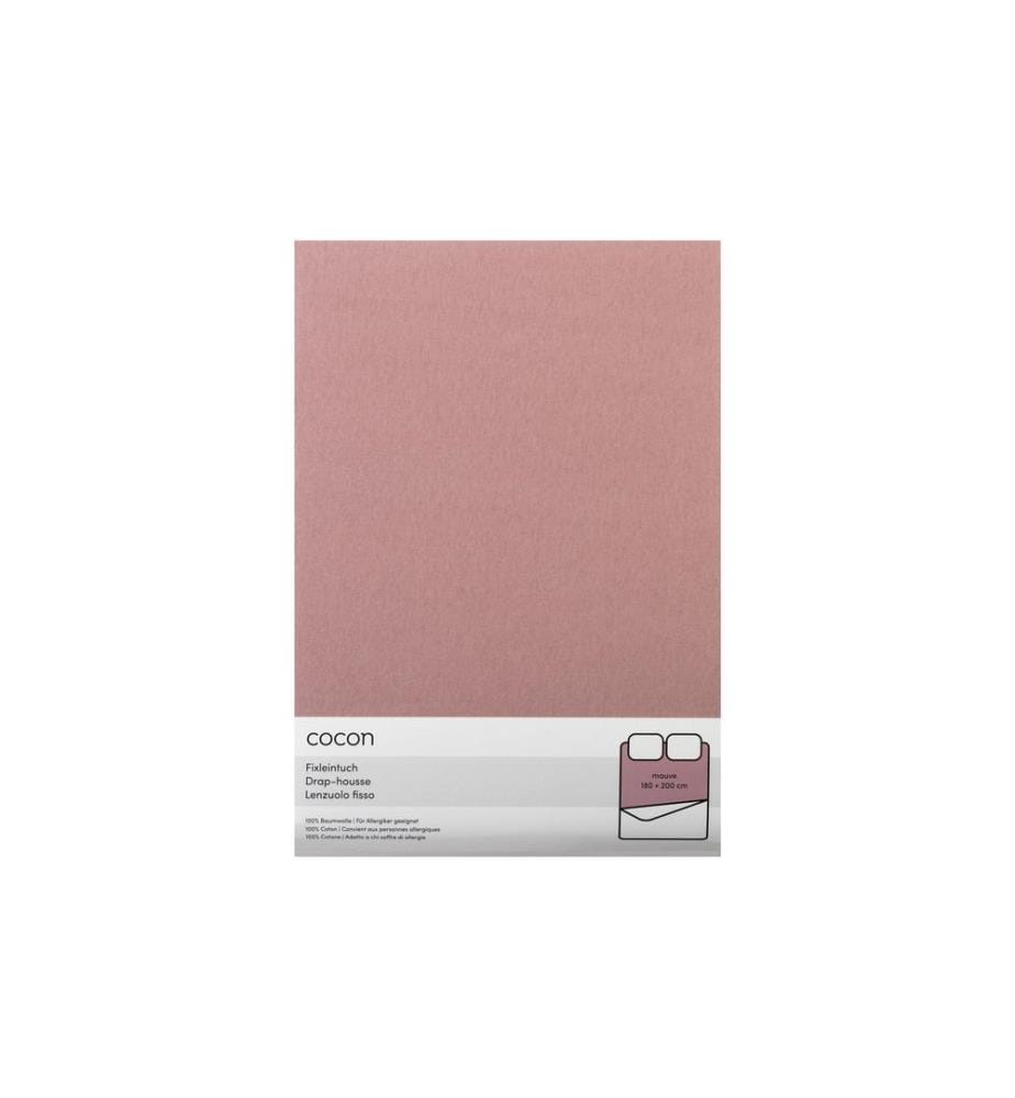 COCON - Fixleintuch 180-200 x 200 cm, Mauve