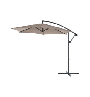 COCON - Parasol TR-018 Ø 300 cm, suspendu, Taupe