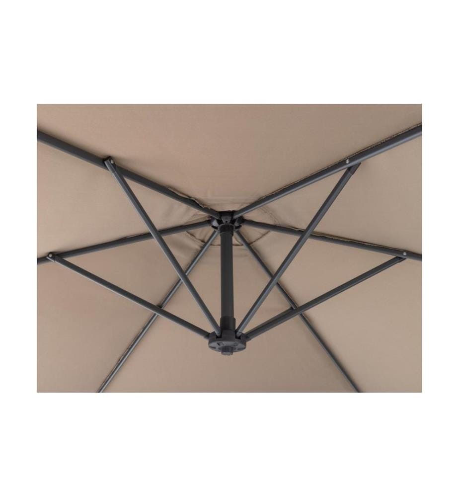 COCON - Parasol TR-018 Ø 300 cm, suspendu, Taupe