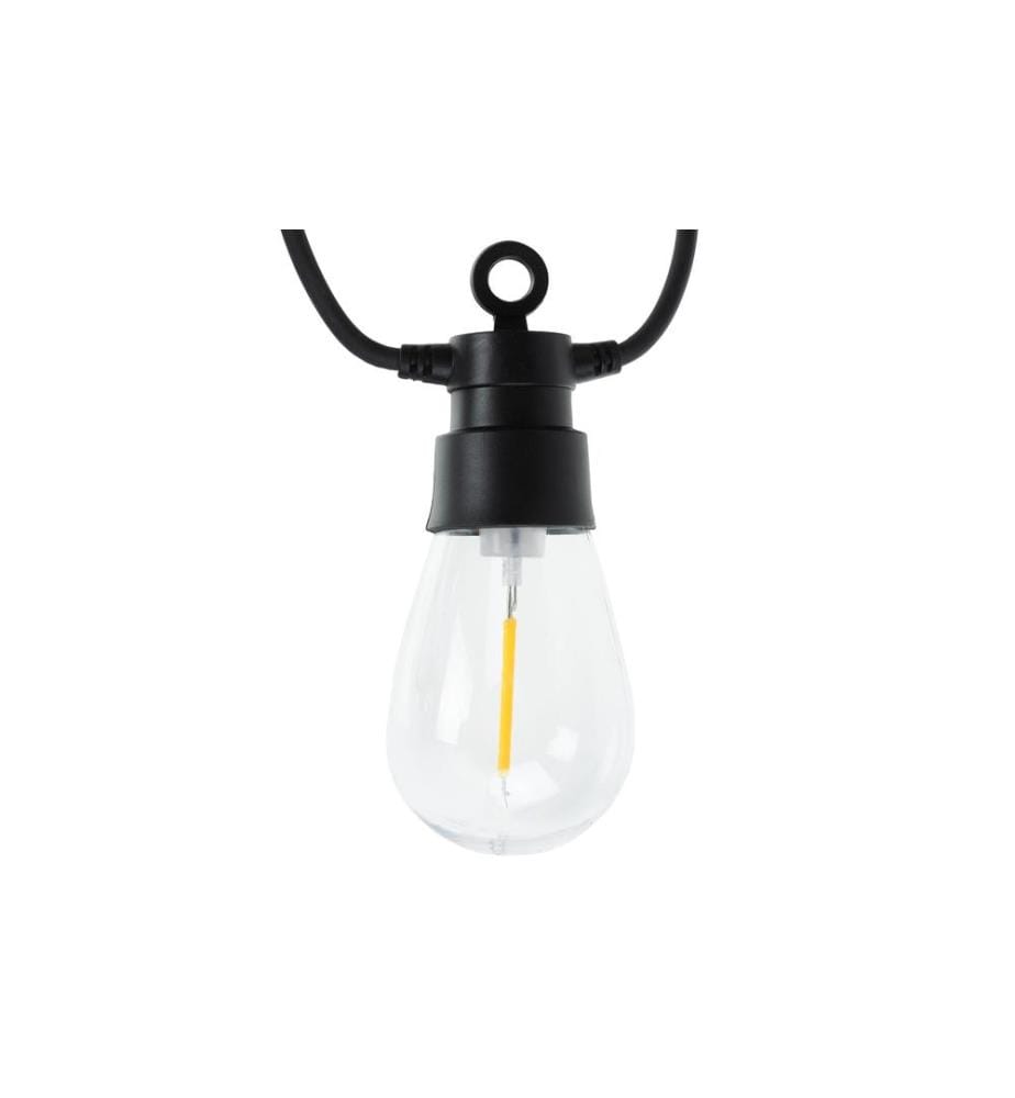 COCON - Guirlande lumineuse LED Ampoules solaires, 6.5 m