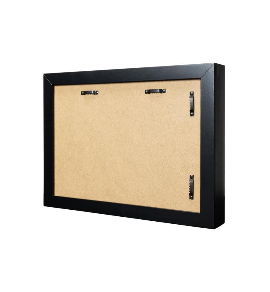 COCON - Bilderrahmen für Kinderzeichnungen 35 x 26 x 5 cm, Schwarz