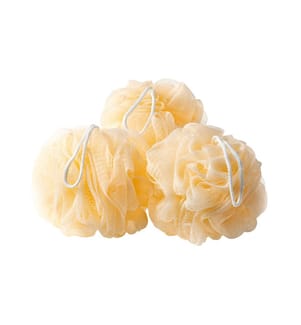 COCON - Duschschwamm Creme, 3 Stück