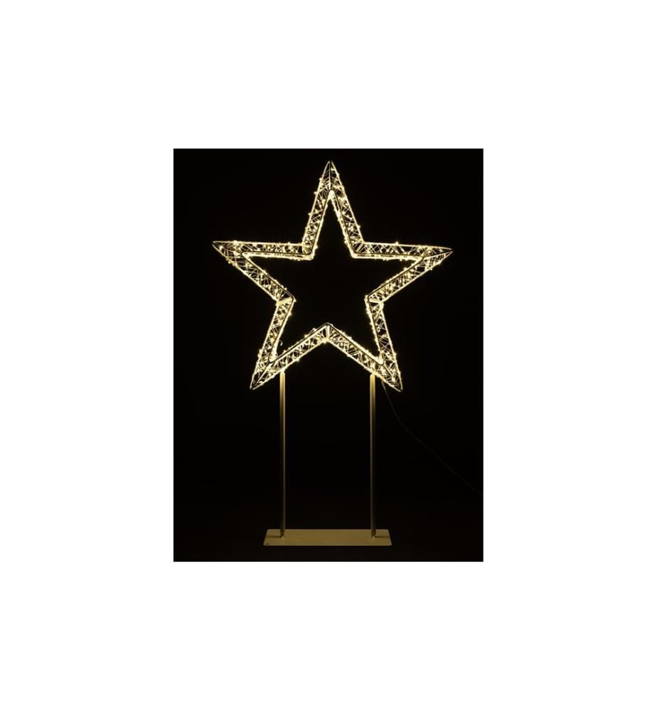 COCON - Étoile LED 3D, métal, grande