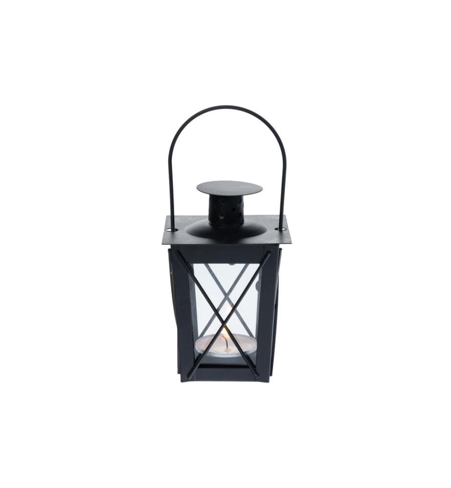 COCON - Laterne Mini, 3er Set, Schwarz