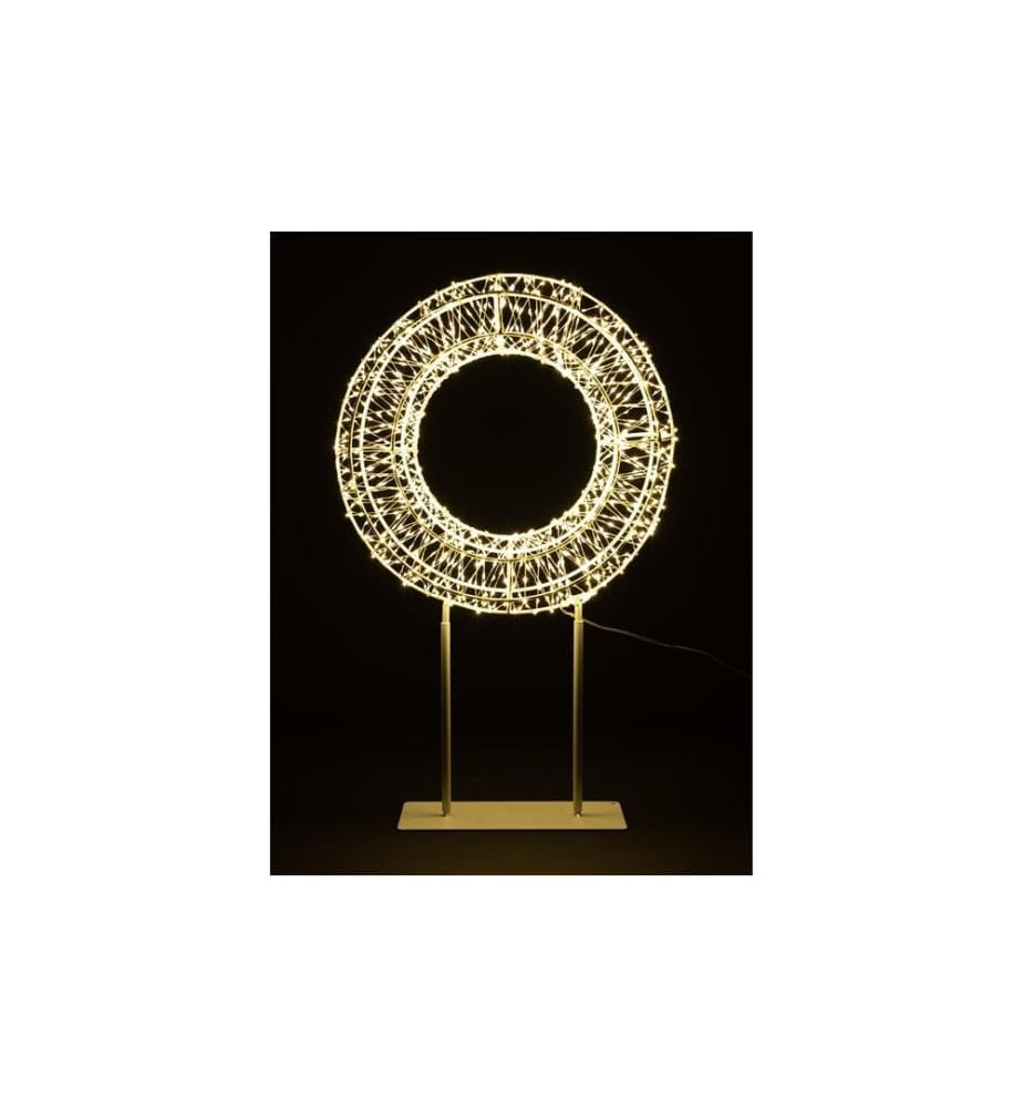 COCON - Anneau LED 3D, métal