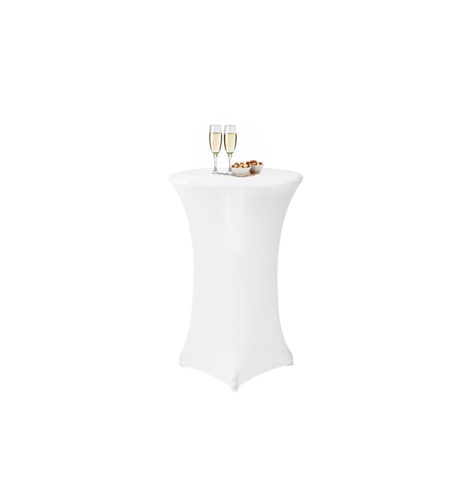 COCON - Housse de table haute, Blanc